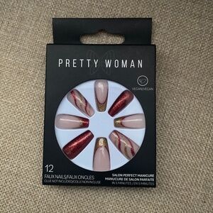 🎀💚❤️Christmas Vegan Faux Nails!💅 🎄